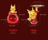 2024 Dragon Year Lucky Creative Cartoon Storage Cute Animal key container Home Decoration-Jennyshome