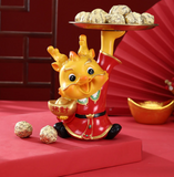 2024 Dragon Year Lucky Creative Cartoon Storage Cute Animal key container Home Decoration-Jennyshome