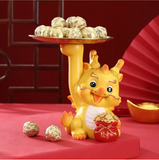 2024 Dragon Year Lucky Creative Cartoon Storage Cute Animal key container Home Decoration-Jennyshome