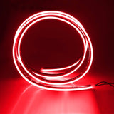 Led Car Hood Flexible Daytime Running Light Strip Universal Decor Lamp Start-Scan Led Decoration Lights Jennyshome