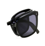 Cyxus Foldable Polarized Sunglasses Women Portable Folding Sun Glasses Day-View Sunscreen Protective Fexible TR Frame 1019 Jennyshome