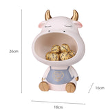 Lucky Ox Year Mascot Nordic Creative Storage Cute Animal  Home Decoration-Jennyhome