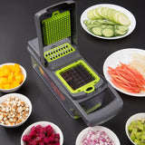 Pro Multifunctional Vegetable Fruits Chopping Potato Slicer Carrot Grater Kitchen Accessories Gadgets Steel Blade Kitchen shredders Jennyshome