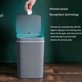 Intelligent Trash Can Automatic Sensor Dustbin For Kitchen Bathroom Garbage-Jennyhome