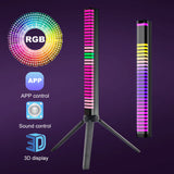Rhythm Light Bar USB & Battery Powered Voice Activated Atmosphere Light Jennyhome Jennynail