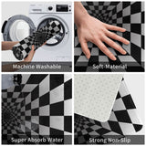 Trippy Rug Optical Illusion Worm Hole 3D Rug Carpet Doormat Non-slip - Jennyhome Jennyshome