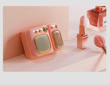 Vintage Mini Bluetooth 5.0 Speaker Portable 4 In 1 Pocket Sound Box with 1 Earphone Special Outdoor Take Retro Style Speaker Ideal Holiday Christmas Gift Jennyshome