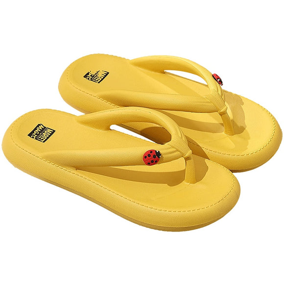 Women Simple Solid Color Comfortable Slippers Fashion Casual Non-Slip Sandals-Jennyhome Jennynail