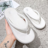 Women Simple Solid Color Comfortable Slippers Fashion Casual Non-Slip Sandals-Jennyhome Jennynail
