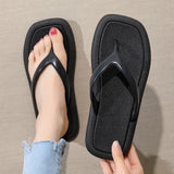 Women Simple Solid Color Comfortable Slippers Fashion Casual Non-Slip Sandals-Jennyhome Jennynail