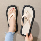 Women Simple Solid Color Comfortable Slippers Fashion Casual Non-Slip Sandals-Jennyhome Jennynail