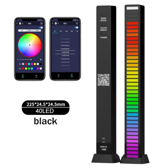 Rhythm Light Bar USB & Battery Powered Voice Activated Atmosphere Light Jennyhome Jennynail