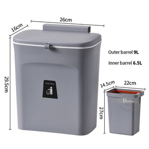Kitchen Hanging Trash Bin - Jennyhome