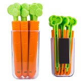 5PC Cartoon Carrot Food Bag Closure Clip - Jennyhome Jennyhome