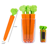 5PC Cartoon Carrot Food Bag Closure Clip - Jennyhome Jennyhome